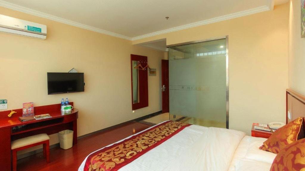 Greentree Inn Jiangsu Nantong Qidong Bus Station Express Hotel Hexingzhen Extérieur photo