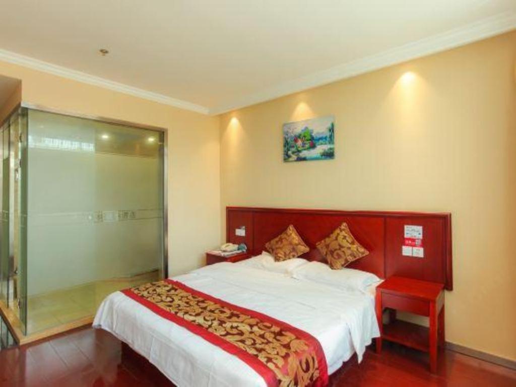 Greentree Inn Jiangsu Nantong Qidong Bus Station Express Hotel Hexingzhen Extérieur photo