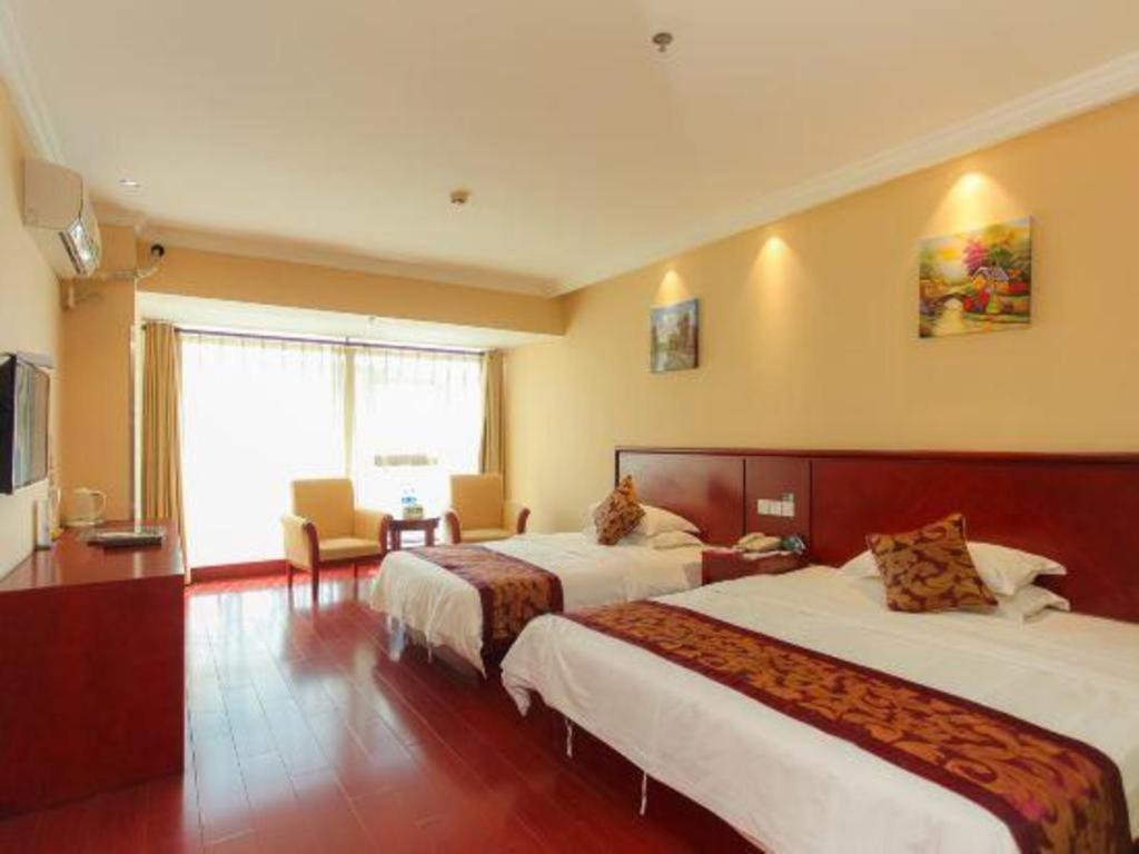 Greentree Inn Jiangsu Nantong Qidong Bus Station Express Hotel Hexingzhen Extérieur photo