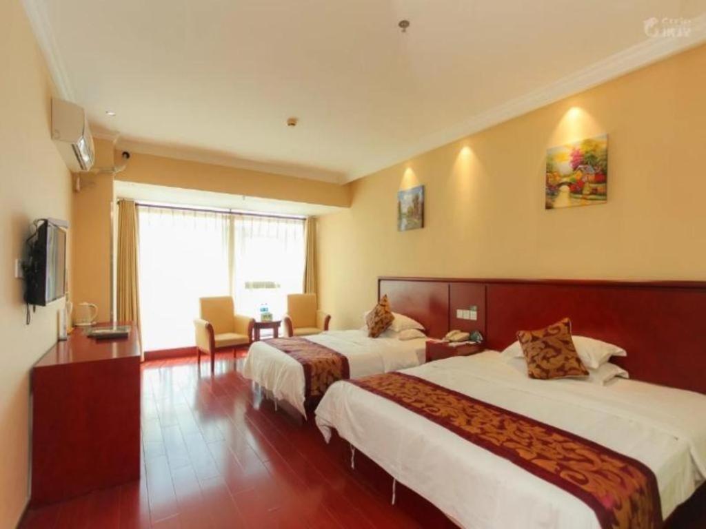 Greentree Inn Jiangsu Nantong Qidong Bus Station Express Hotel Hexingzhen Extérieur photo