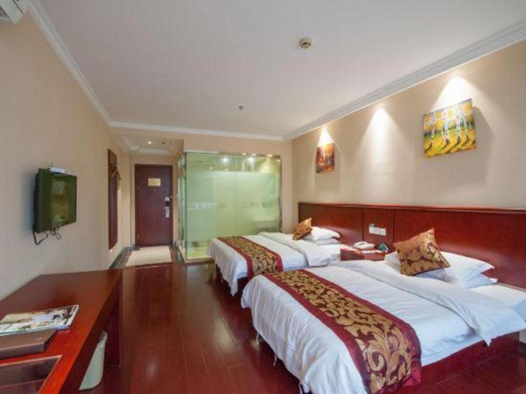 Greentree Inn Jiangsu Nantong Qidong Bus Station Express Hotel Hexingzhen Extérieur photo