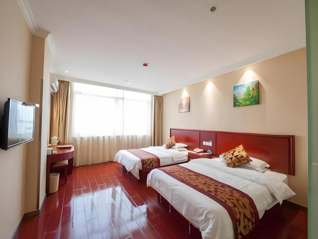 Greentree Inn Jiangsu Nantong Qidong Bus Station Express Hotel Hexingzhen Extérieur photo
