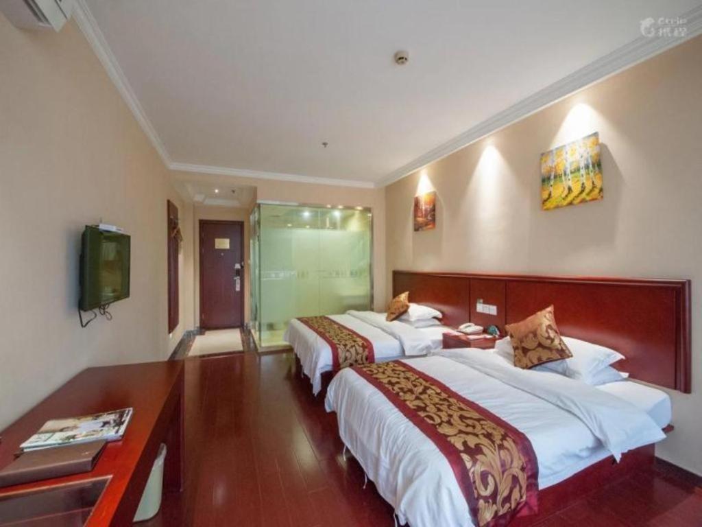 Greentree Inn Jiangsu Nantong Qidong Bus Station Express Hotel Hexingzhen Extérieur photo