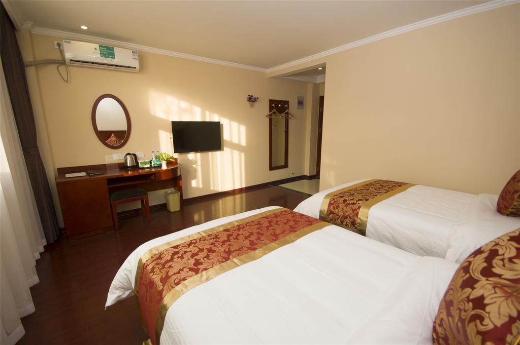 Greentree Inn Jiangsu Nantong Qidong Bus Station Express Hotel Hexingzhen Extérieur photo