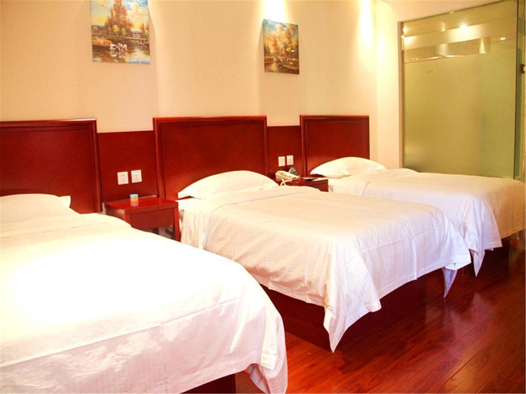 Greentree Inn Jiangsu Nantong Qidong Bus Station Express Hotel Hexingzhen Extérieur photo